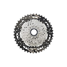 Shimano Unisex - Adult CS-LG400-10 Sprocket Cassette, Silver, 10 Speed