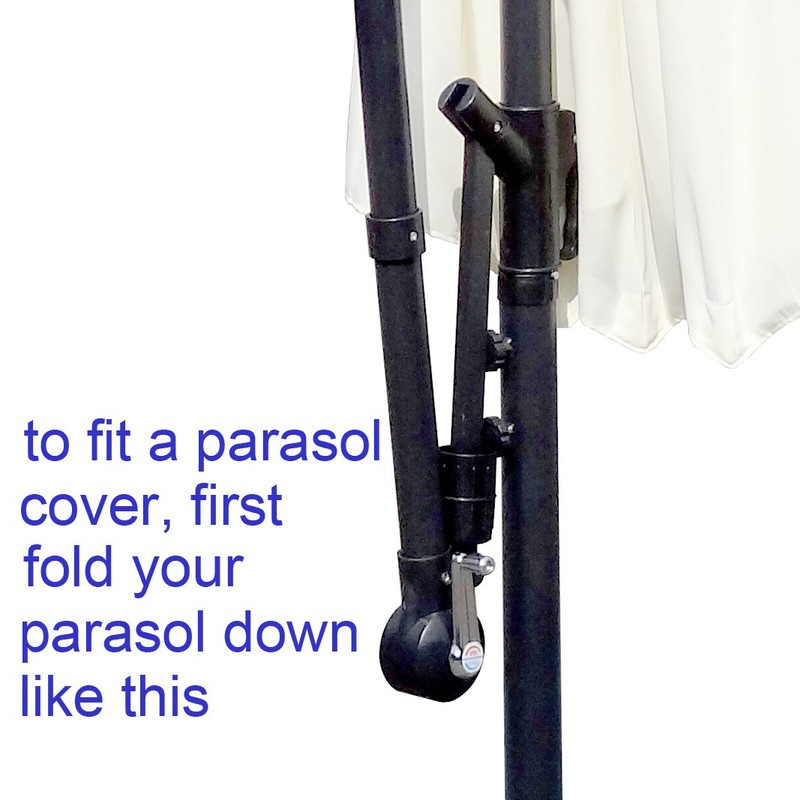 Speedwellstar Parasol Cover Banana Cantilever Hanging Large Off Set Umbrella