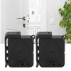 2pcs Door Handle Alarm Anti Theft Vibration Triggered Portable Door