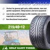 ROADGUIDER 215/40-12 Golf Cart ATV Tires 4 Ply 215/40x12 14005