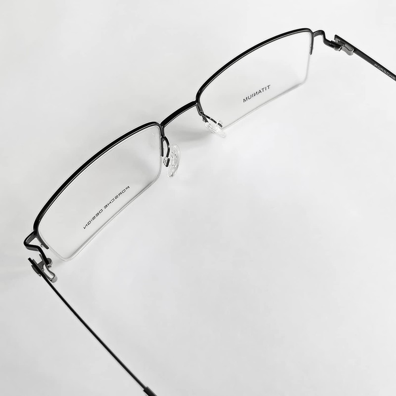 PTSLKHN プッシュイン眼鏡鼻パッド、16.5x8.5mm メガネ鼻パッド、滑り止めメガネ鼻パッド交換キット メガネクリーニングクロス付き