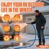 25FT Heated Water Hose for RV,Heated Drinking Water Hose,Lead and