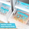 WRAPOK Zip Lock Freezer Bags Large Food Bag Plastic Ziplock