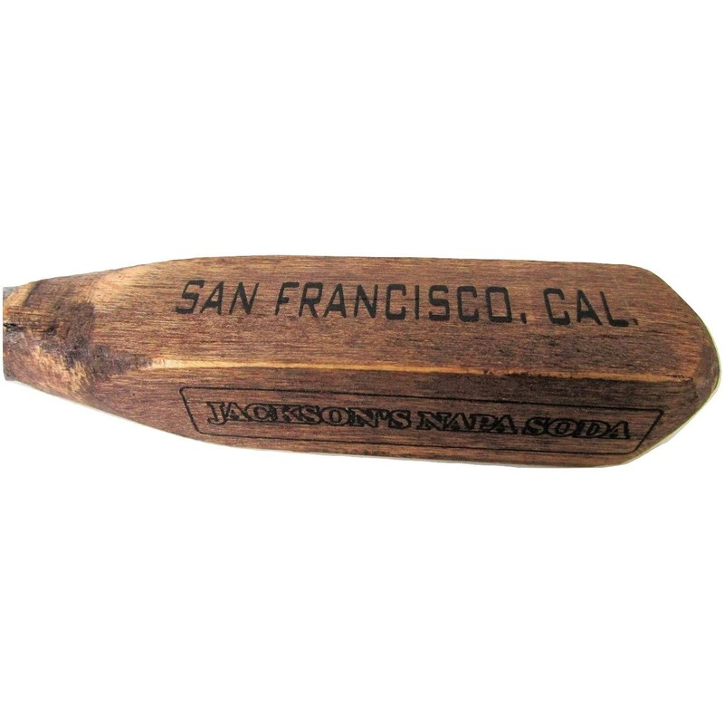 Wood Handle Ice Pick San Francisco Cal Jackson's Napa Soda