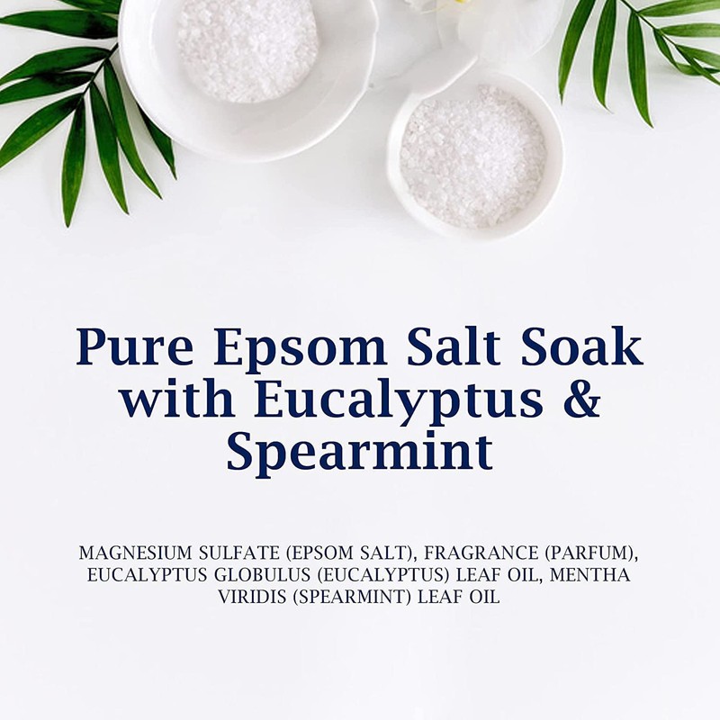 Dr Teal's Fragrance Epsom Salt Eucalyptus & Spearmint Bath Salt,