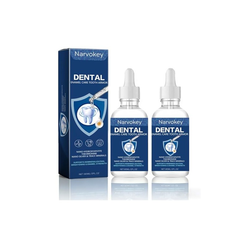 Cavity Repair Tooth Armor Transparent Enamel Strengthening Formula Drops with