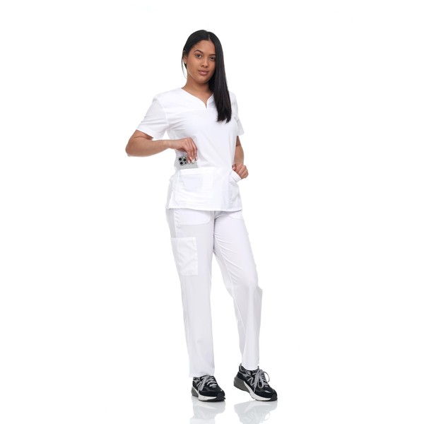 Flex Core New York Scrub Set Top and Pants with