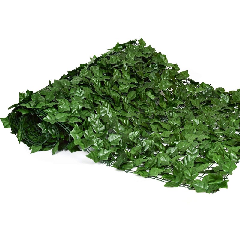 DearHouse Artificial Ivy Privacy Fence, 157.5x39in Artificial Hedges Fence and