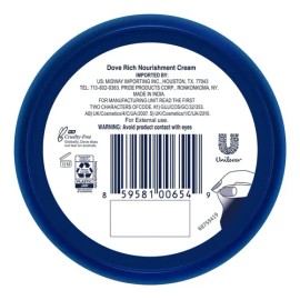 Crema Corporal Body Love Rich Nourishment 150ml Dove