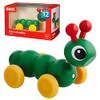 BRIO Wooden Mini Caterpillar Push-Along Toy