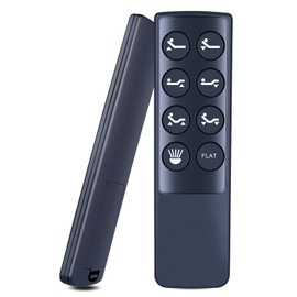 HZIME New Replaced Remote Control Compatible for Richmat Control Box NU202U 127780C180346 1277800C90016B, for Ergo-Pedic Solutions II Adjustable Bed Base, Leggett and Platt White Raven Adjustable Bed