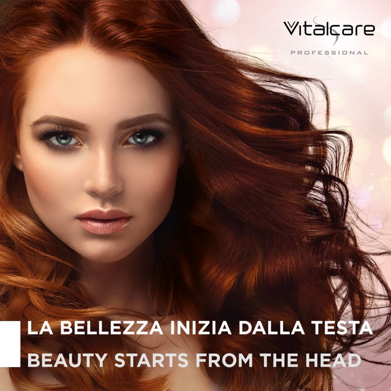 Vitalcare | Professional Permanent Hair Dye with Silk Protein #6/3,