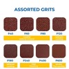 Triangle Sanding Pads, 160 Pcs 93 mm Detail Sander Pads