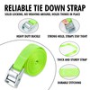 Cartman 1" x 12'Lashing Straps Cargo Tie-Down Strap Up to