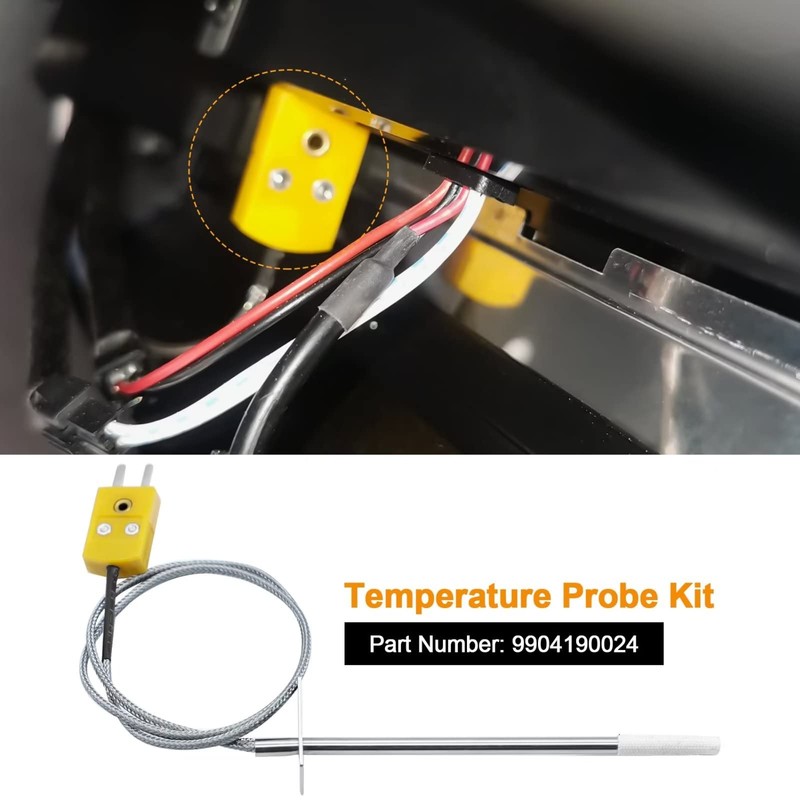 Temperature Probe Kit Compatible with Masterbuilt Gravity Series 560/800/1050 Digital