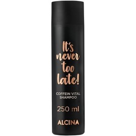 ALCINA It's Never Too Late Caffeine Vital Shampoo, 1 x 250 ml - Caffeine Shampoo for Thinning Hair - Strengthens Hair Growth with Tendency to Hair Loss