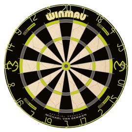 WINMAU Michael Van Gerwen MvG Surround Set Including Dartboard, Surround, Darts and Accessories