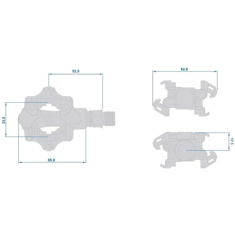Ritchey Comp XC MTB Pedals Red 2017 Pedals