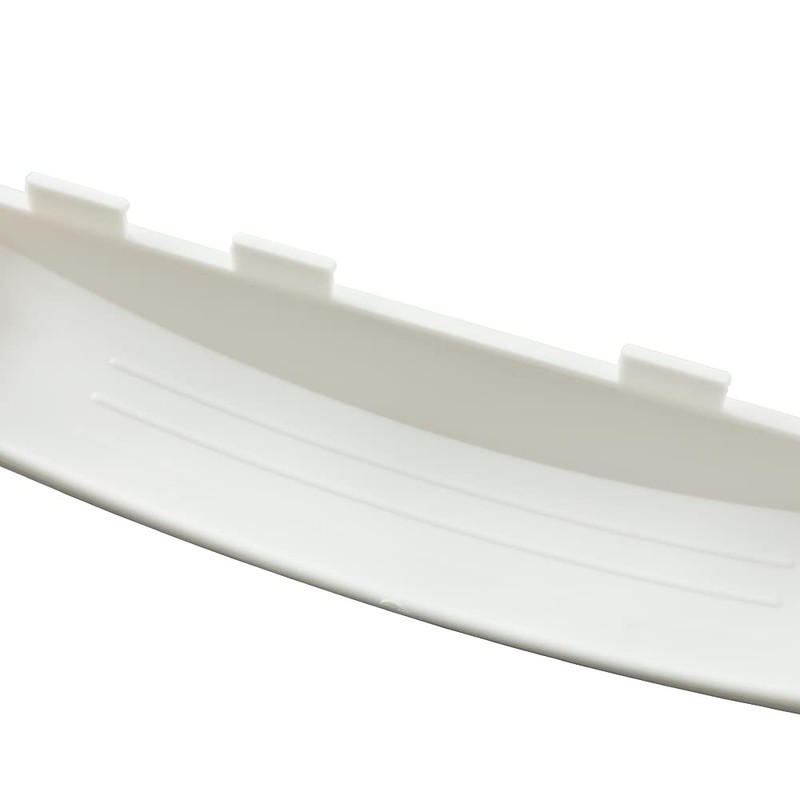 G-PLUS White Solid Door Handle Compatible with GE Dryer WE01X30378