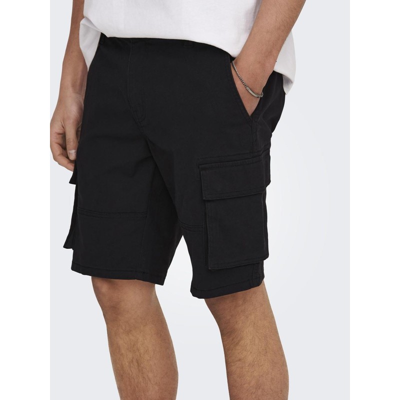 ONLY & SONS Men's Shorts, black