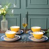 Wisenvoy Plates and Bowls Sets Dish Set Ceramic Dinnerware Sets