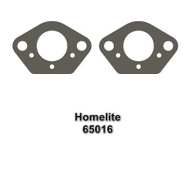 USA Aftermarket MADE IN USA, 2 pack CARBURETOR GASKETS FITS 65016 UP06662 HOMELITE XL Super EZ 2 - Ships without Tracking - Stamped envelope