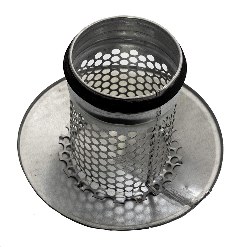 Vent Systems 4" Inch Round Chimney Cap – Galvanized Steel