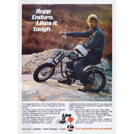 Unbranded RUPP ENDURO VINTAGE MINI BIKE MINICYCLE SALES AD