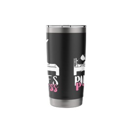 Pilates Princess Fitness Instructor Workout Exercise Pilates Stainless Steel Insulated Tumbler