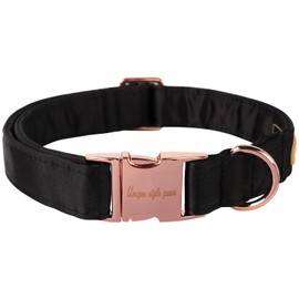 Unique style paws Dog Collar, Wedding Silk Dog Collar, Soft Adjustable Pet Collar, Gift for Female or Male X-Small Dogs