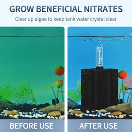 Pawfly Large Aquarium Bio Sponge Filter Quiet Betta Fry Shrimp and Small Fish Foam Filter with Airline Tubing Suction Cups Check Valve Connectors and Control Valve Accessories for 240 Litre Fish Tank