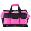 ALLSPACE Pink Tool Bag with 43 Piece Pink Tools, Tool