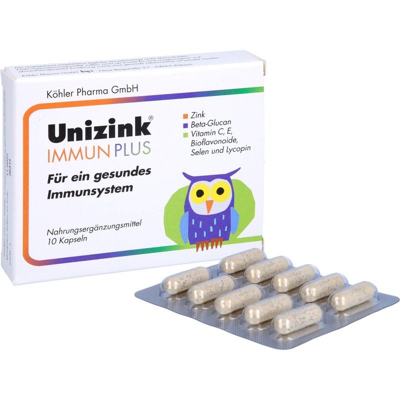 Unizink Immune Plus Capsules