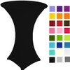 Spandex Poseur Table stretch Cover Cocktail Tablecloth Ø 60 cm
