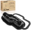 A-Premium Lower Engine Oil Pan Sump with Drain Plug &
