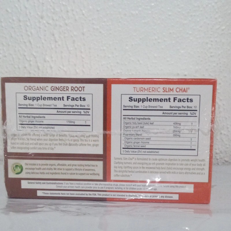 LA Lifestyle Awareness Detox Cleanse Kit, Organic Herbal Tea Supplement,