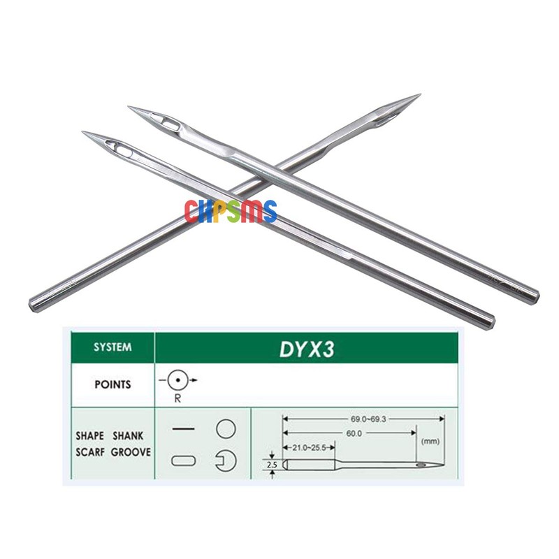 GROZ-BECKERT Needle - 50PCS Groz-Beckert 794H 7X3 DYX3 Industrial Sewing