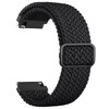 Elastic Strap Compatible with Garmin Vivoactive 5 Strap/Garmin Vivoactive 3 Strap,20mm Soft Elastic Nylon Watch Bands for Garmin Vivoactive 5/Vivomove 3/Forerunner 245/645 Music (Z-Black)