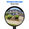 Ovsor Convex Mirror Outdoor for Garage and Traffic Driveway Park