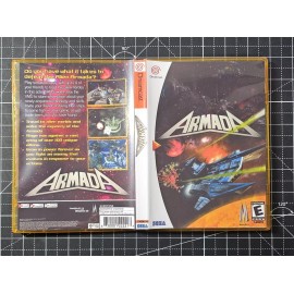 SEGA Dreamcast Armada Custom Case With Insert  - NO Game or Manual