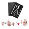 Lenio® Uñas Encarnadas Juego De Pedicura Acero Inoxidable