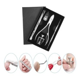 Lenio® Uñas Encarnadas Juego De Pedicura Acero Inoxidable