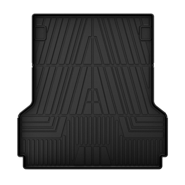 Mixsuper Truck Bed Mat Compatible with 2022-2023 Ford Maverick All Weather Pickup Truck Bed Liner TPE Durable Odorless Black