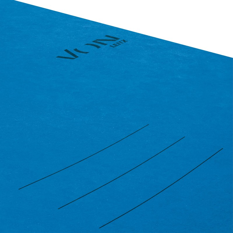 VON Pack of 10 A4 File Folders, Cardboard, with Stapling