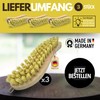 ORGAFLIX Scrubbing Brush, Set of 3, Made in Germany, Durable