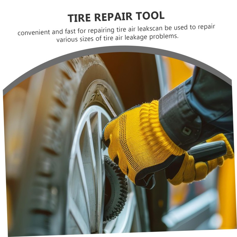 BUGUUYO Tire Repair Burr Drill Bit Tire Repair Kit Car