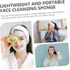 50 Piezas Esponjas Faciales Comprimidas Forma Flor para Esteticistas Esponjas