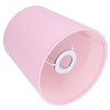 3PCS E14 Lampshade Fabric Ceiling Lamp Shade Exquisite Pink Wall