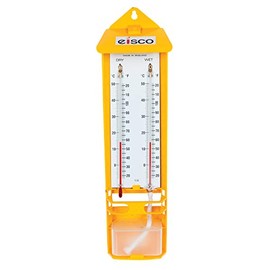 EISCO Wet-Dry Bulb Hygrometer, Wall Mounted Thermometers