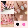 8 pcs Circular Dotting Tools, 6 In 1 Nail Art
